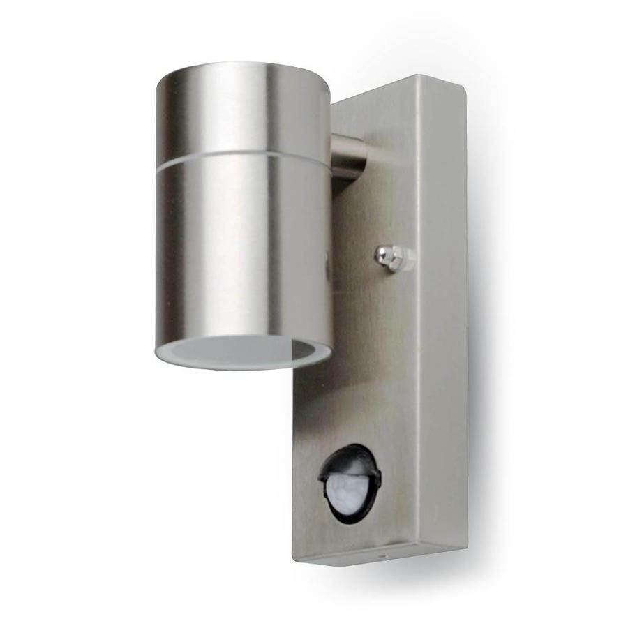 Manieren Gunst Dokter LED Wall Outdoor lampin Stainless steel with motion detector and twilight  sensor IP44