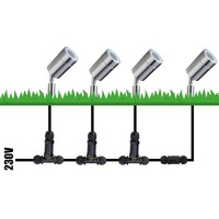 Nancy Gardenspike stainless steel suitable for GU10 spots IP44 moisture resistant 3 year warranty