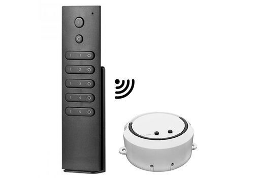 HOFTRONIC™ Kabelloses LED-Dimmer-Set - max. 100 Watt - Mit Fernbedienung