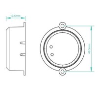 Kabelloser LED-Dimmersatz 100 Watt maximal