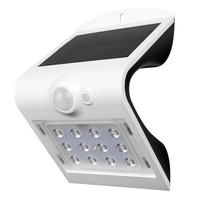 LED Solar Lamp White 1.5 Watt 4000K Neutral white with motion sensor