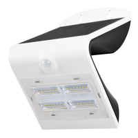 LED Solar Wandlamp Wit 3 Watt 4000K Neutraal wit met bewegingssensor