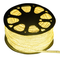 LED Lichtslang plat 50m kleur 3000K warm wit 60 LEDs/m IP65 Plug & Play