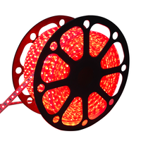 LED Lichtslang 50 meter Rood 60 LEDs per meter IP65 incl. netsnoer Plug & Play