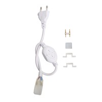 LED Lichtslang plat 50m kleur Groen 60 LEDs/m IP65 Plug & Play per 1m in te korten