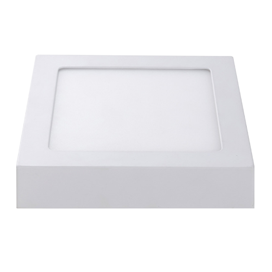 LED Ceiling light Square 12 Watt 6000K 750lm - Surface mounted