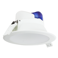 Complete set of 6 pieces LED Downlight Convexo 7 Watt 6000K IP44 White