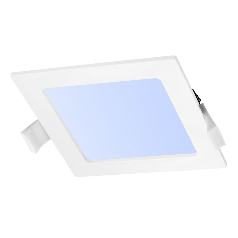 LED Downlight square 12 Watt 6000K 860lm Ø155 mm