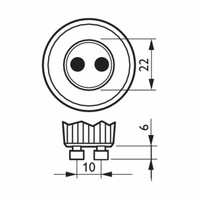 Philips GU10 LED spot 5 Watt Dimbaar 4000K neutraal wit vervangt 50W
