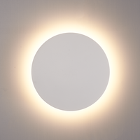 Casper XL LED Wall lamp White - 3000K warm white - 9 Watt - Round - Wall lamp for indoor and outdoor use