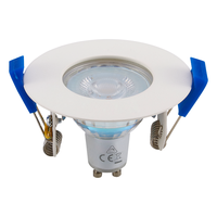 Bari LED inbouwspot armatuur wit inclusief GU10 fitting IP65 waterdicht 2 jaar garantie