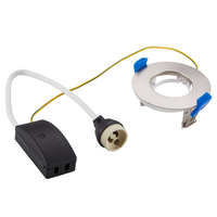 Bari LED inbouwspot armatuur RVS inclusief GU10 fitting IP65 waterdicht 2 jaar garantie