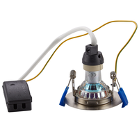 Bari LED inbouwspot armatuur RVS inclusief GU10 fitting IP65 waterdicht 2 jaar garantie