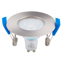 Bari LED inbouwspot armatuur RVS inclusief GU10 fitting IP65 waterdicht 2 jaar garantie