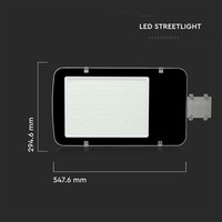 LED Street lamp 50 Watt 6400K 6000lm IP65 Samsung 5 year warranty