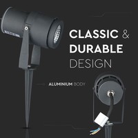 LED Gardenspike 12 Watt 720lm 3000K 30° Beam angle IP65 waterproof