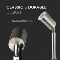 Nancy Gardenspike stainless steel suitable for GU10 spots IP44 moisture resistant 3 year warranty