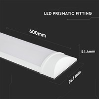 LED Unterbauleuchte 60 cm 20W 4000K 2400lm Samsung 5 Jahre Garantie