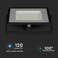 LED-Fluter 100 Watt 120lm/W IP65 6400K Samsung 5 Jahre Garantie