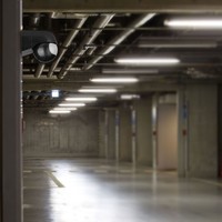 PIR motion sensor with twilight switch 180° range 12 meter Maximum 400 Watt surface color black IP44