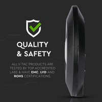 PIR motion sensor with twilight switch 360° range 6m Maximum 1000 Watt IP20 surface mounted color black