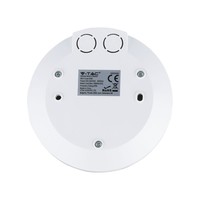 PIR Bewegungsmelder mit Dämmerungsschalter 360° Reichweite 6m Maximal 1000 Watt IP20 Aufputz Farbe weiß