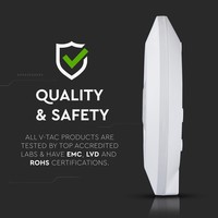 PIR motion sensor with twilight switch 360° range 6m Maximum 1000 Watt IP20 surface mounted color white