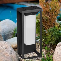 LED Solar Wandlamp met Schemerschakelaar Samsung 2 Watt 3000K Max. 8 Branduren