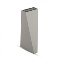 LED wandlamp 6 Watt 4000K Up & Down light IP65 grijs