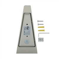 LED wandlamp 6 Watt 4000K Up & Down light IP65 grijs