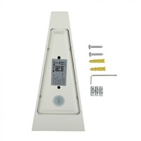 LED Wandleuchte 6 Watt 4000K doppelseitig leuchtend IP65 weiß