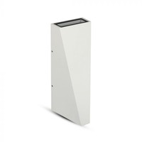 LED Wandleuchte 6 Watt 4000K doppelseitig leuchtend IP65 weiß
