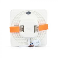 MINI LED Paneel Downlight wit 18 Watt 3000K vierkant IP20