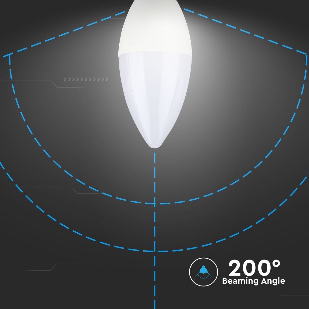 E14 LED Lamp - 4 Watt - 320 Lumen - Neutraal wit 4000K - Vervangt 30 Watt