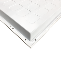 2x LED Panel - 62x62 cm - 40 Watt - 4400lm (110lm/W) - 4000K Flicker-free - 5 year warranty
