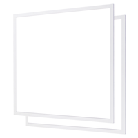 2x LED Panel - 62x62 cm - 40 Watt - 4400lm (110lm/W) - 4000K Flicker-free - 5 year warranty
