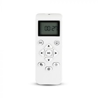 Smart Robot vacuum cleaner self charging with charging station white