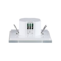 Microgolf bewegingssensor met schemerschakelaar 15 meter Maximaal 300 Watt inbouw wit