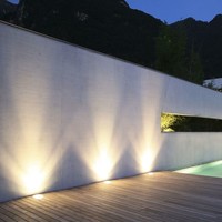 Set van 6 grondspots RVS rond 4000K 12 Watt IP67 waterdicht