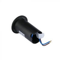 Set van 3 grondspots rond zwart 3000K 1 Watt IP67 12V - 2 Lichts