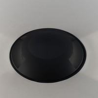 Set of 6 ground spots round black 3000K 1 Watt IP67 12V - 2 Lights