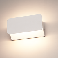 Toledo tilting LED wall light - 3000K warm white - 6 Watt - Up & down light - IP54 for indoor and outdoor use - Modern light - Double-sided - White