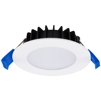 Komplettset 6 Stück intelligenten WiFi LED-Einbaustrahlern Aura RGBWW Weiß IP44 1050lm