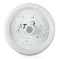Deckenleuchte - 12 Watt und 800 Lumen - Inkl. eingebautem Bewegungssensor - 4000K neutralweiß - IP20 für Innenräume - Deckenlampe weiß - LED Innenraumbeleuchtung