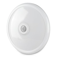 Deckenleuchte - 12 Watt und 800 Lumen - Inkl. eingebautem Bewegungssensor - 4000K neutralweiß - IP20 für Innenräume - Deckenlampe weiß - LED Innenraumbeleuchtung