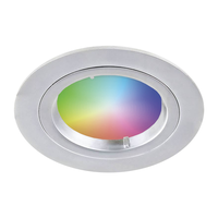 Set van 3 stuks smart WiFi RGBWW LED inbouwspots Austin 5,5 Watt IP20