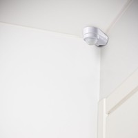 PIR Bewegungsmelder mit Dämmerungsschalter 240° Reichweite 10 Meter Maximal 600 Watt Aufputz Farbe Weiß IP65