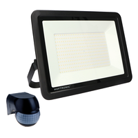 LED Floodlight with motion sensor and twilight switch 200 Watt 4000K Osram IP65 replaces 1800 Watt