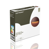 Dimmbare LED-Wandleuchte Gary Corten 6 Watt 3000K IP54 spritzwasserfest 3 Jahre Garantie 3000K