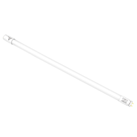 10x LED TL armatuur IP65 120 cm Koppelbaar 6000K incl. 18W LED buis RVS Clips